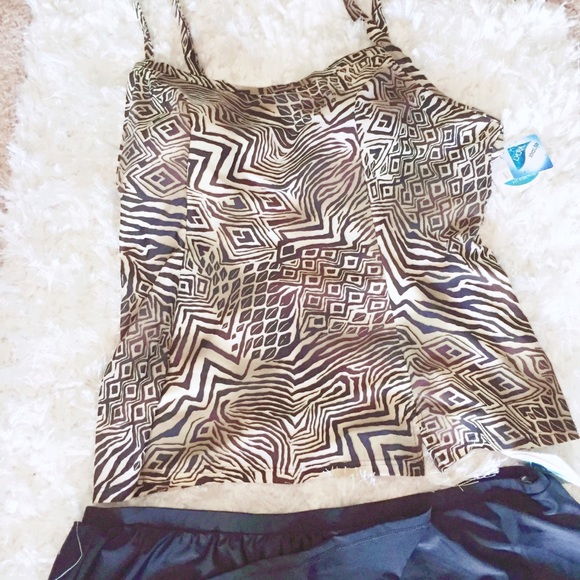 croft & barrow Other - Women’s NWT Plus 24W Swim Skirt Tankini